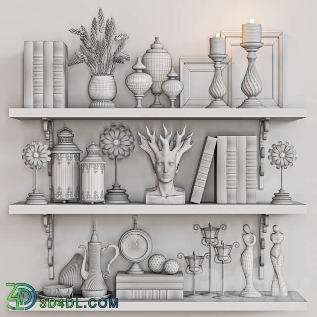 decorative set 42 3D Models