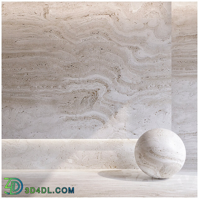 Santa Caterina Zena Travertine 3D Models