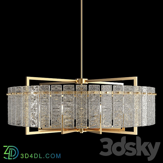 Drum Chandelier Pendant light 3D Models