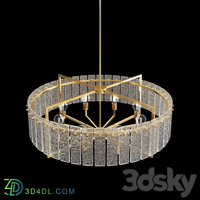 Drum Chandelier Pendant light 3D Models