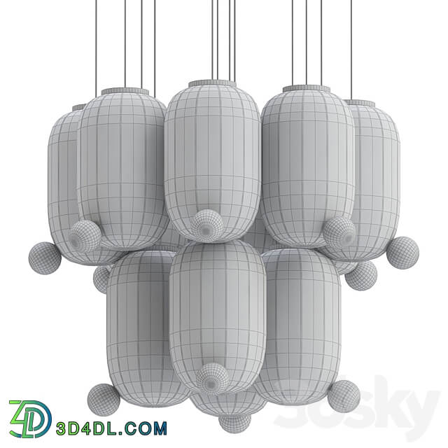 Behance Pendant light 3D Models