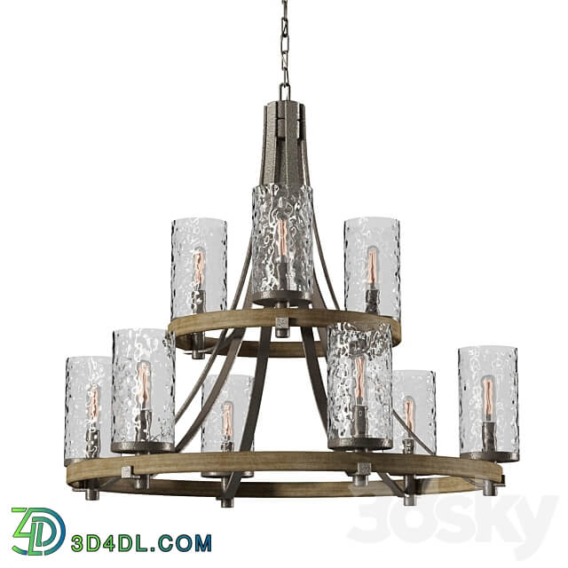 Chandelier FEISS ANGELO QN ANGELO9 Pendant light 3D Models