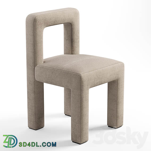 Toptun Dining Chair by Faina Collection 3D Models