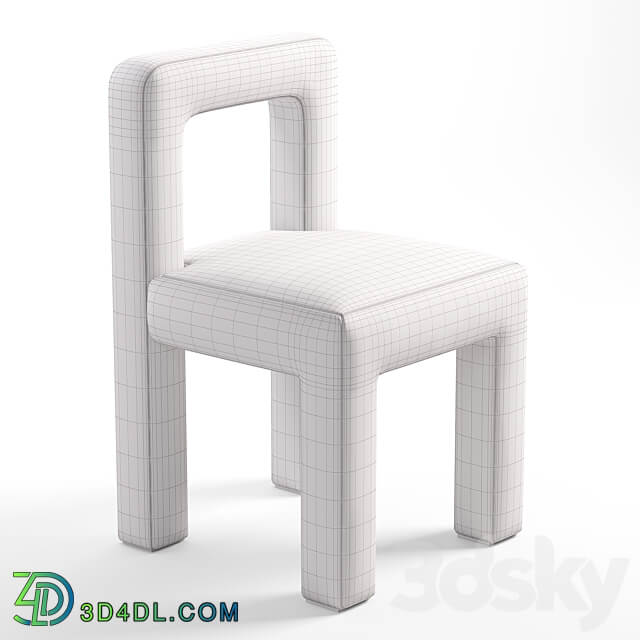 Toptun Dining Chair by Faina Collection 3D Models