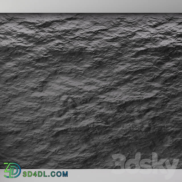 Rock cliff wall 54 Stone 3D Models