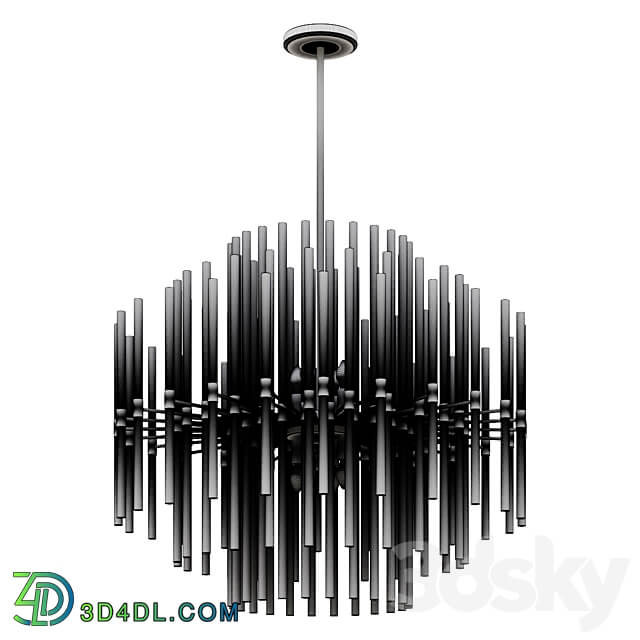 Chandelier VEGA CHANDELIER LARGE SKU CH19176 lamp Pendant light 3D Models