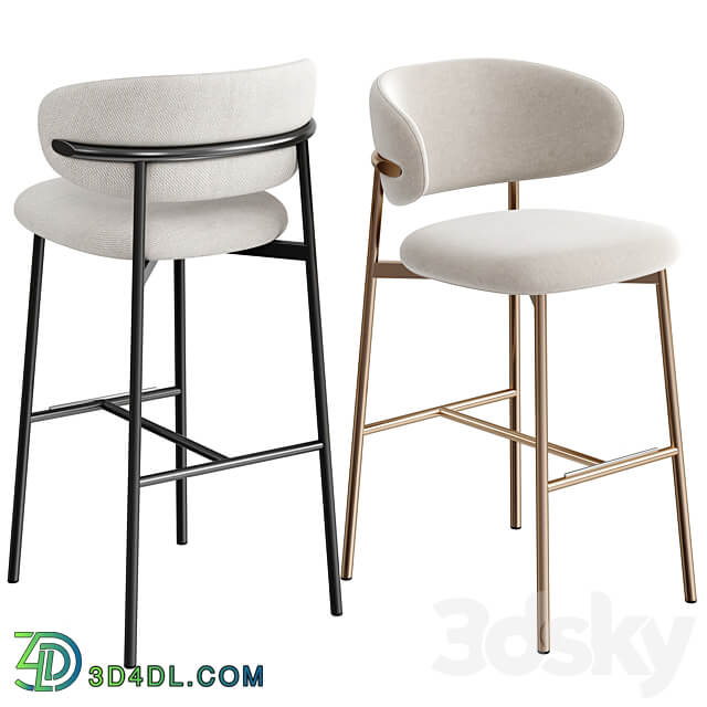 Oleandro stool by Calligaris 3D Models
