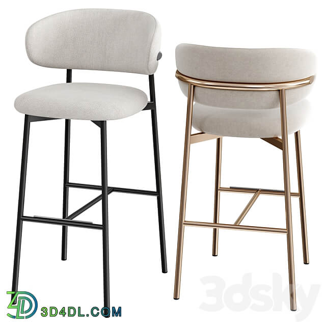 Oleandro stool by Calligaris 3D Models