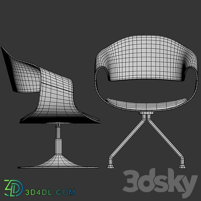 Moving BOHEME chair 3D Models