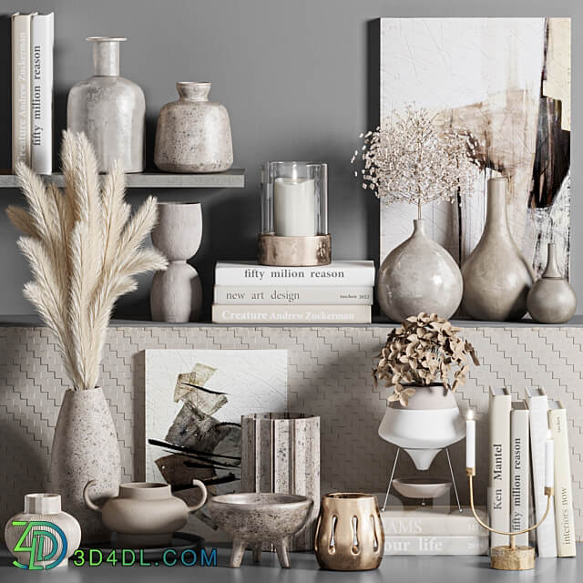 decorative set34 3D Models