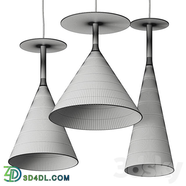 MODO LUCE Abc Pendant Lamps Pendant light 3D Models