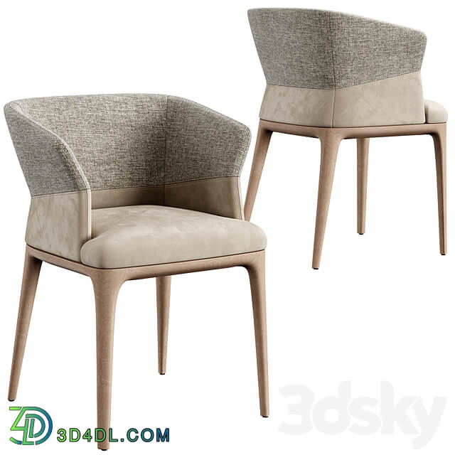 Quad Chair Konyshev Dinning Set Table Chair 3D Models