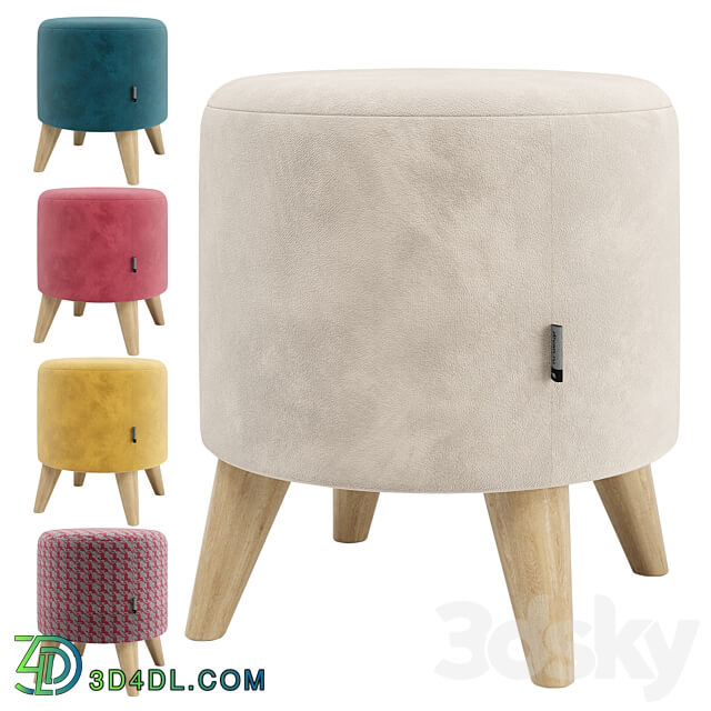 Pouffe Plidi Divan.ru 3D Models