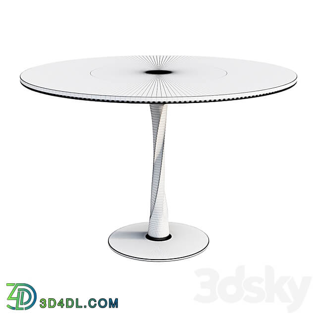 Dining table ETHNICRAFT TORSION ETTAFEL 3D Models