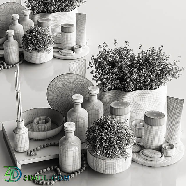 Bathroom accessories F 3D Models