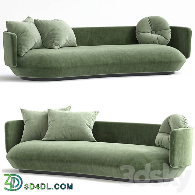 Baixo Sofa by Guilherme Wentz 3D Models