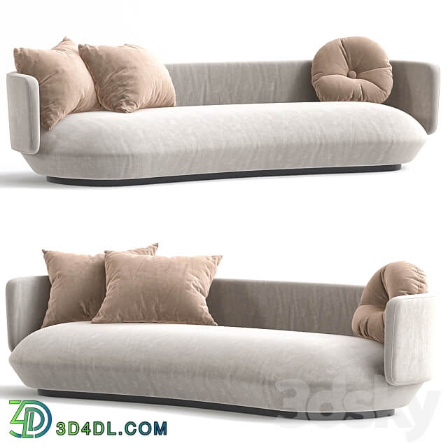 Baixo Sofa by Guilherme Wentz 3D Models