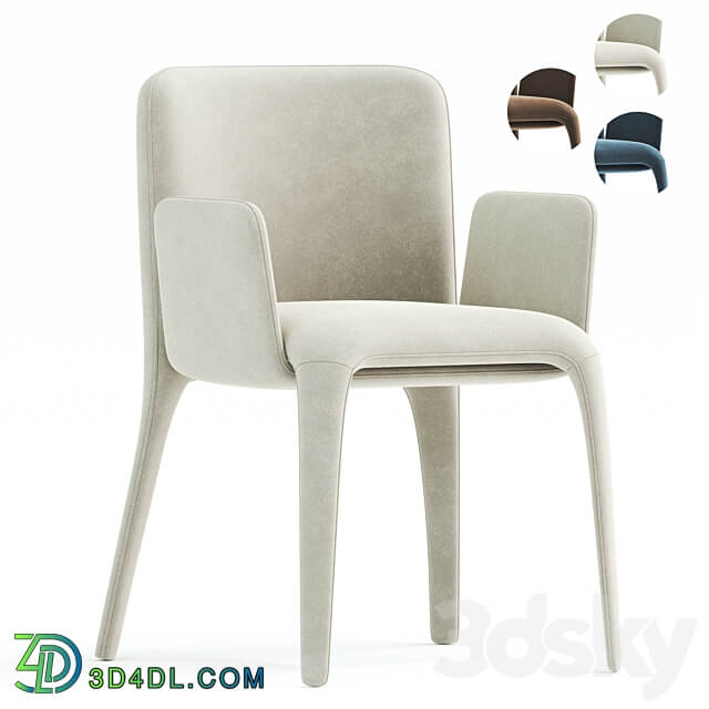 modern dining chair 3D Models