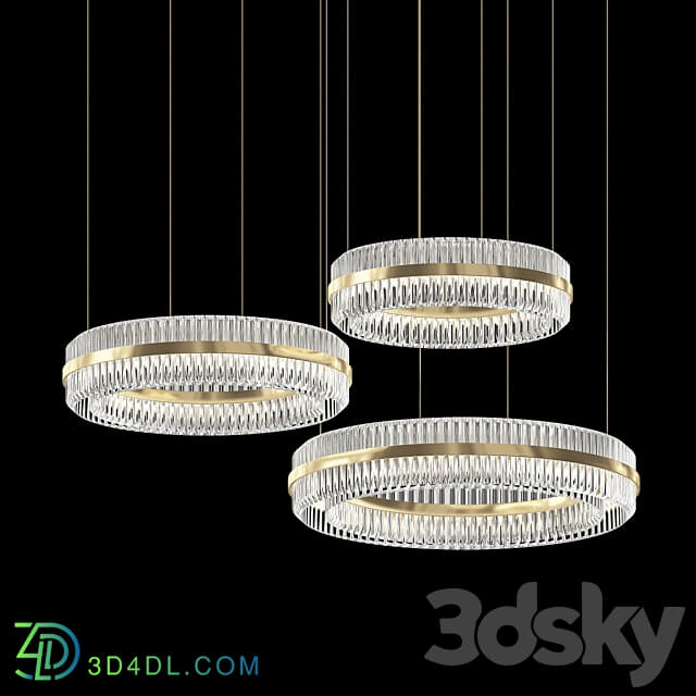 Liberty suspension Pendant light 3D Models