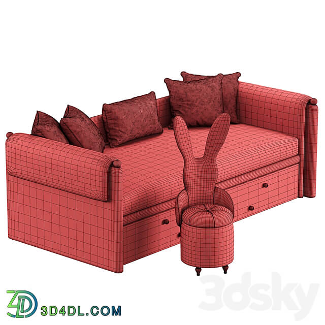 Gloss Manifesto bed 3D Models