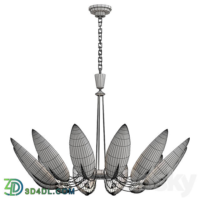 Attributed Pendant light 3D Models