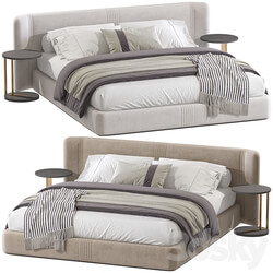 Double bed 96. Bed 3D Models 