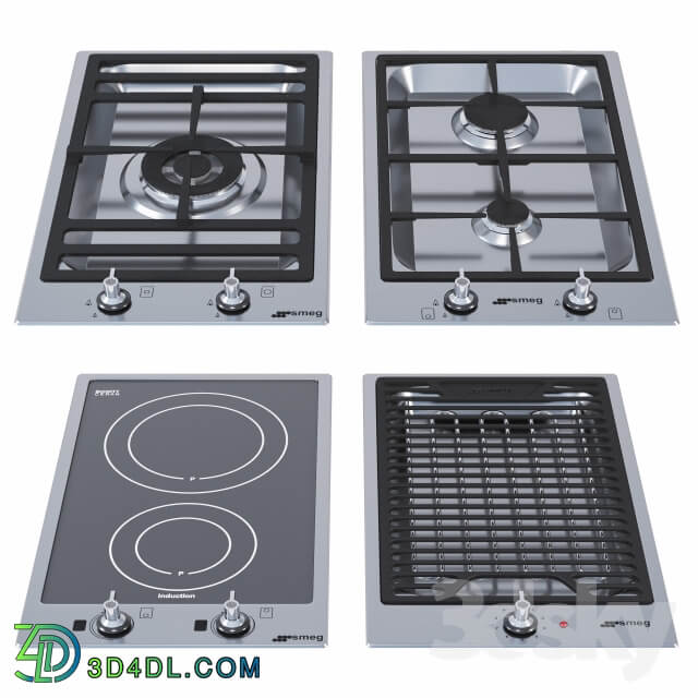 Gas hob Smeg Domino