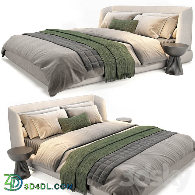 Misura Emme Virgin Bed Bed 3D Models