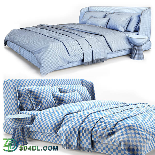 Misura Emme Virgin Bed Bed 3D Models