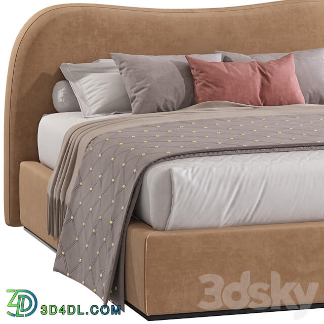 Double bed 99. Bed 3D Models