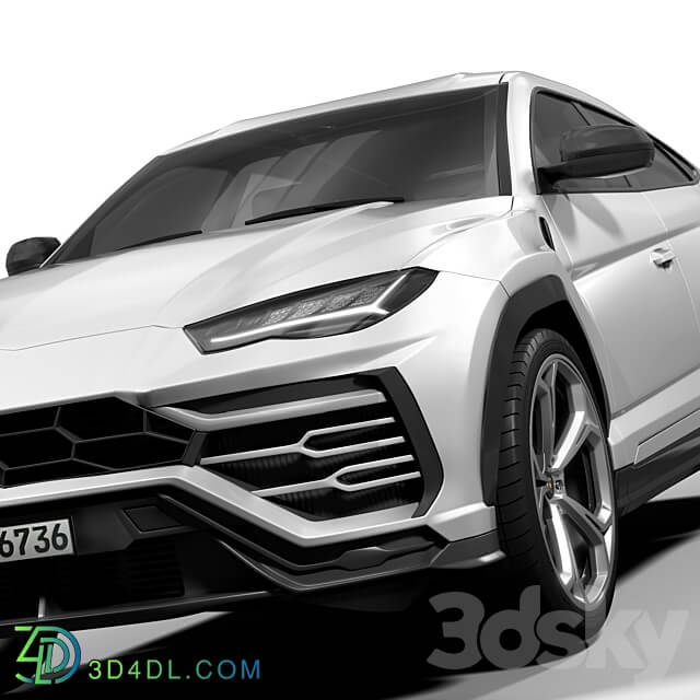 Lamborghini Urus 3D Models