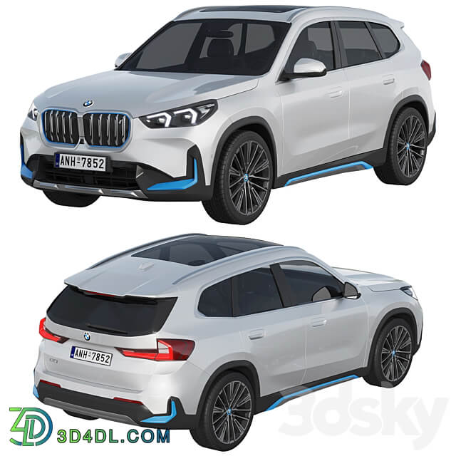 BMW iX1 2022 3D Models