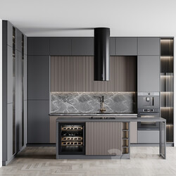 kitchen modern160 Kitchen 3D Models 
