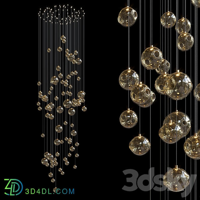 Light composition Vargov Design LC0221 Pendant light 3D Models