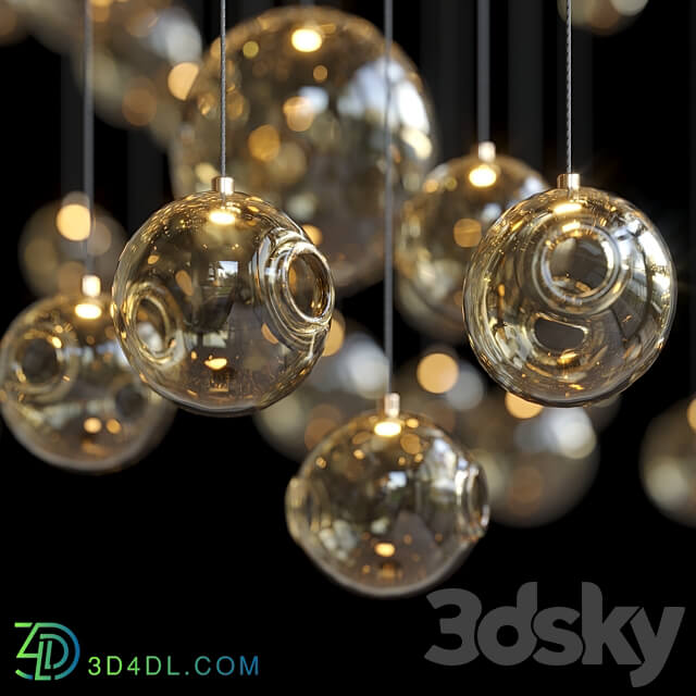Light composition Vargov Design LC0221 Pendant light 3D Models