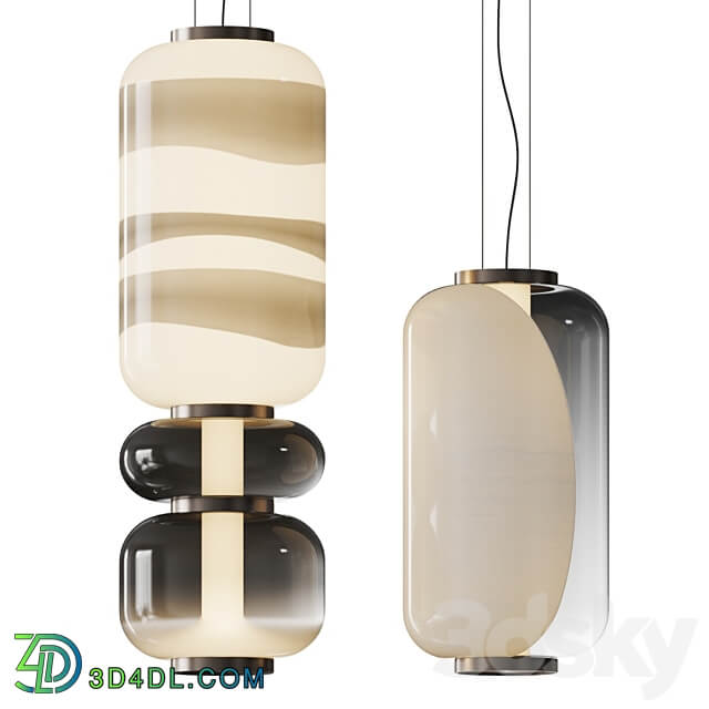 Baxter Haiku Pendant Lamps Pendant light 3D Models