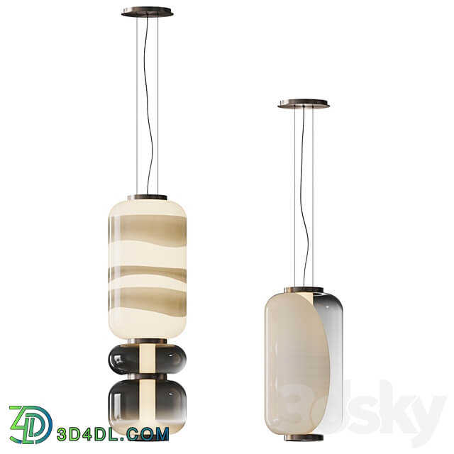 Baxter Haiku Pendant Lamps Pendant light 3D Models