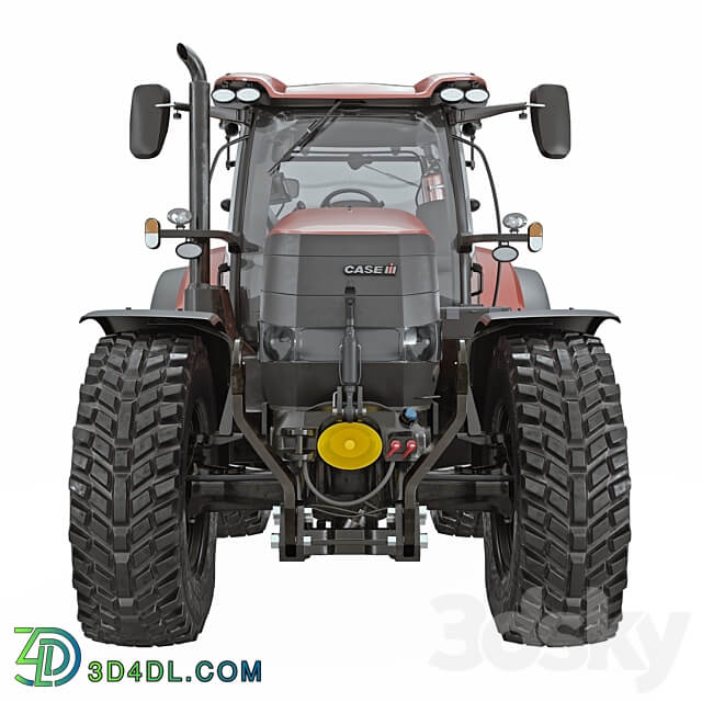 CASE 3 Tractor 3D Models