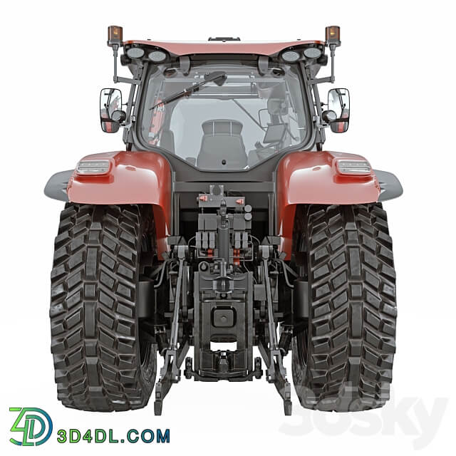 CASE 3 Tractor 3D Models