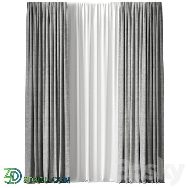 Curtains 3D Models