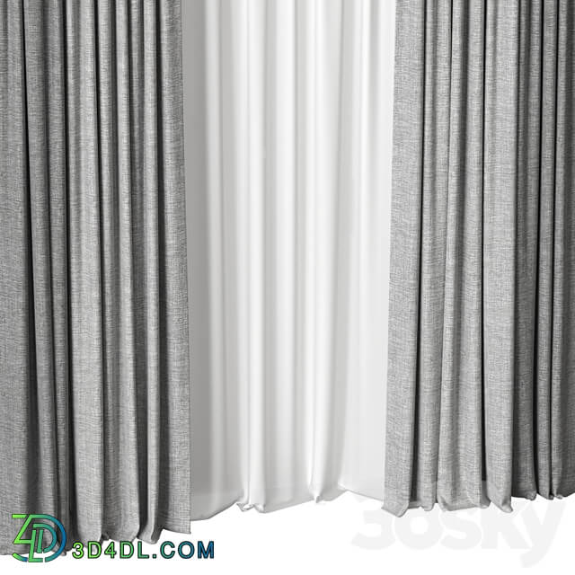 Curtains 3D Models