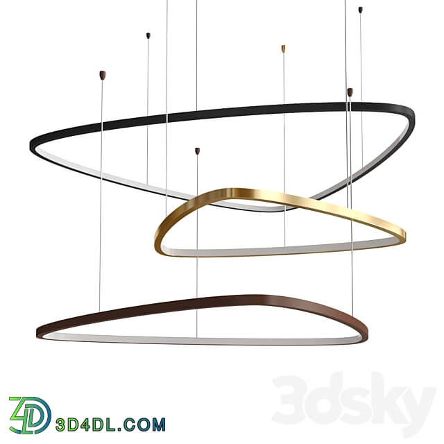 Egg by Forstlight Pendant light 3D Models