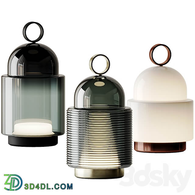 DOME NOMAD BROKIS Table Lamp 3D Models