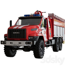 URAL Next tank truck 3D Models 