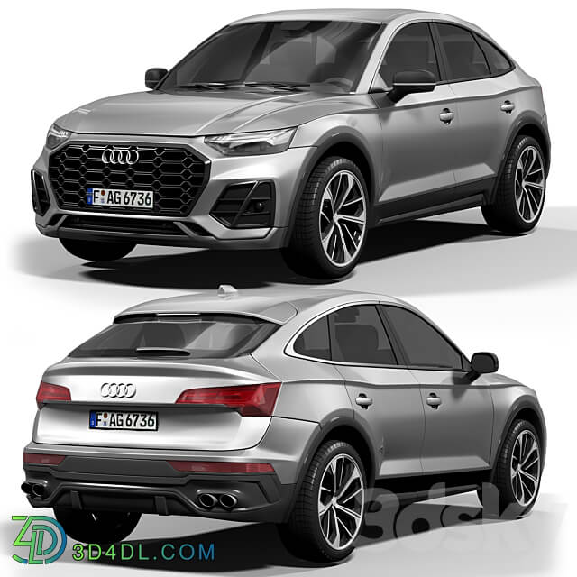 Audi SQ5 Sportback 3D Models