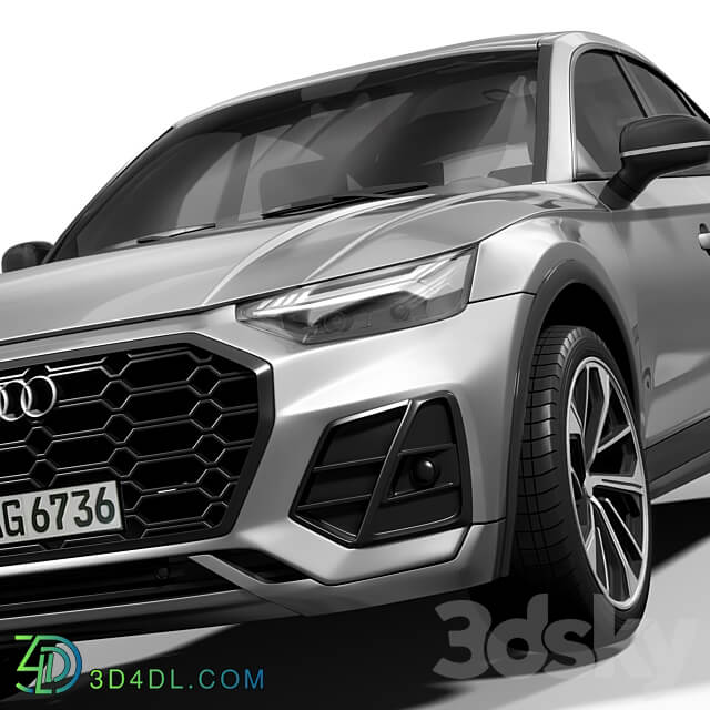 Audi SQ5 Sportback 3D Models