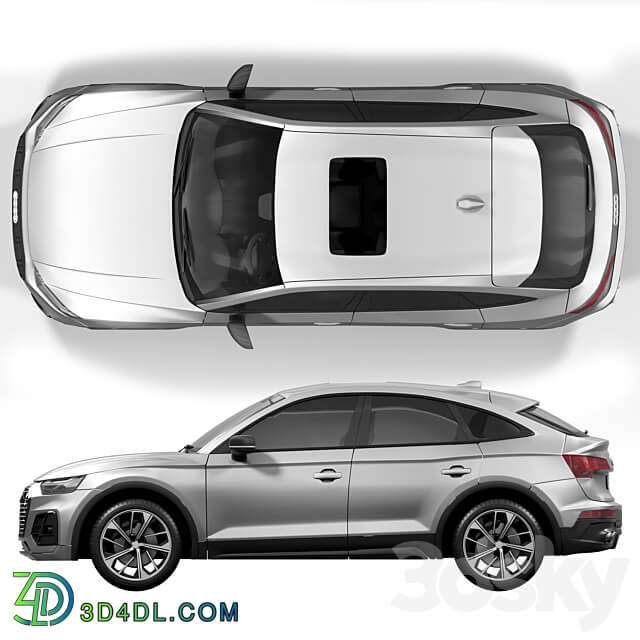 Audi SQ5 Sportback 3D Models