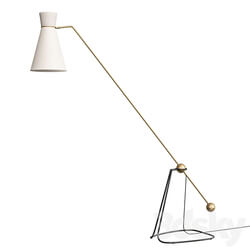 Equilibrium floor lamp 3D Models 