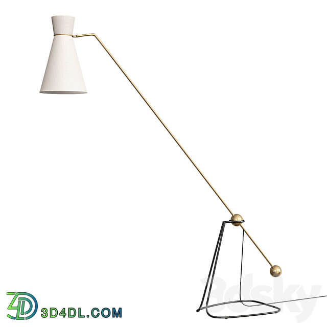 Equilibrium floor lamp 3D Models