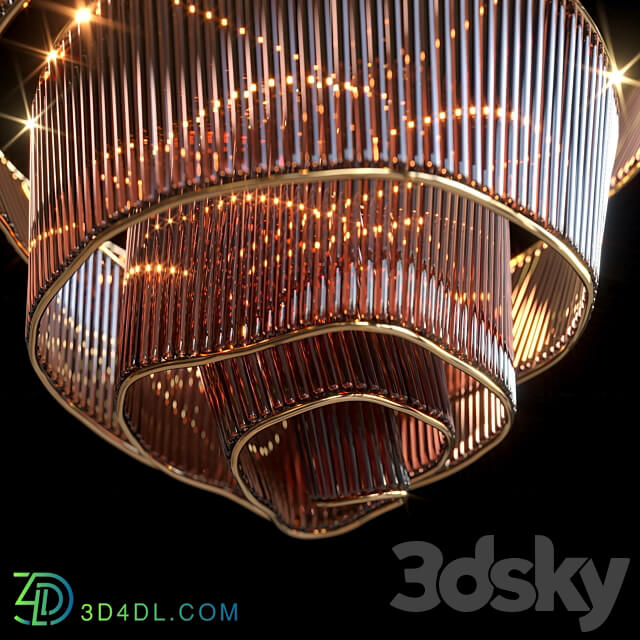 Light composition Vargov Design LC0228 Pendant light 3D Models